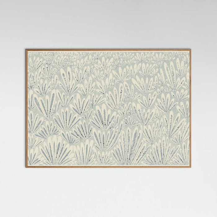 calming essentials meadow chalky blue Poster – poster and art print