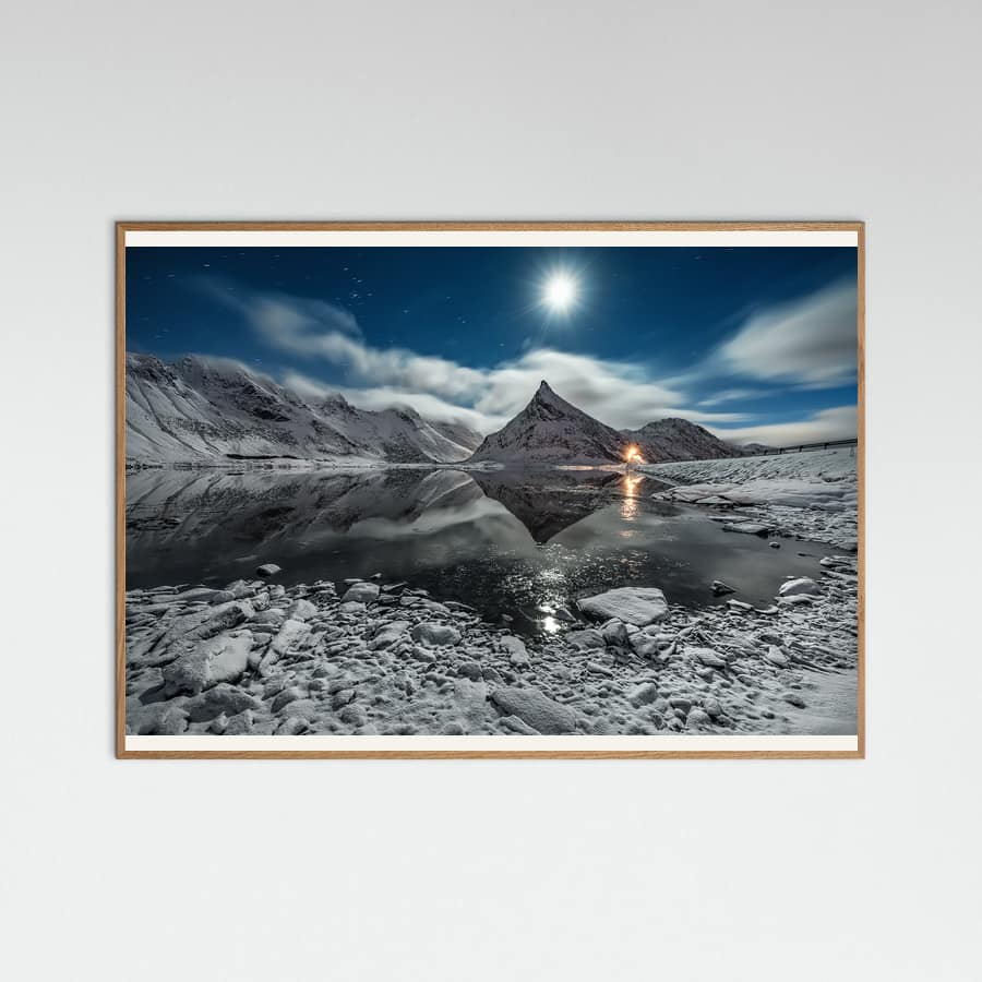 Plakat moonlight – plakat i druk artystyczny