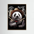 Oak Nature panda crossgun Poster