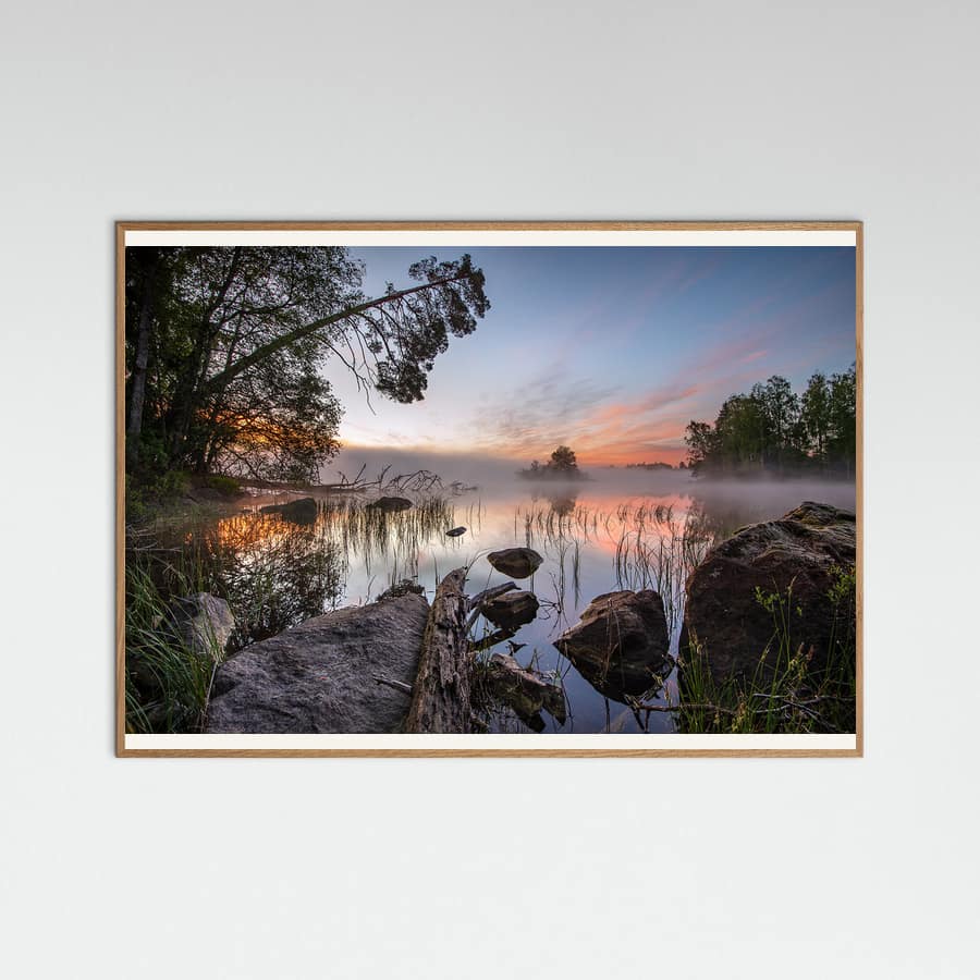 peaceful morning Poster