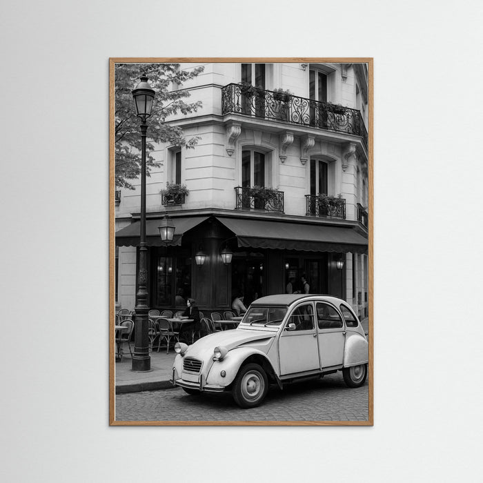 Oak Nature photo Parisian Cafe Scene