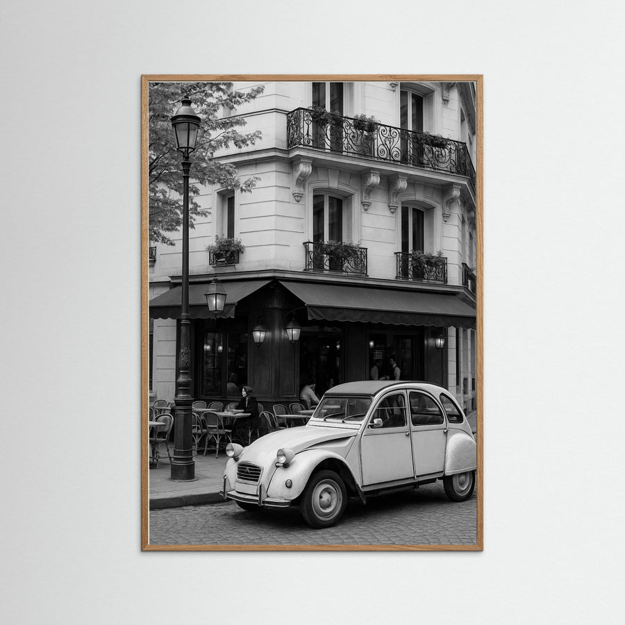 photo Parisian Cafe Scene