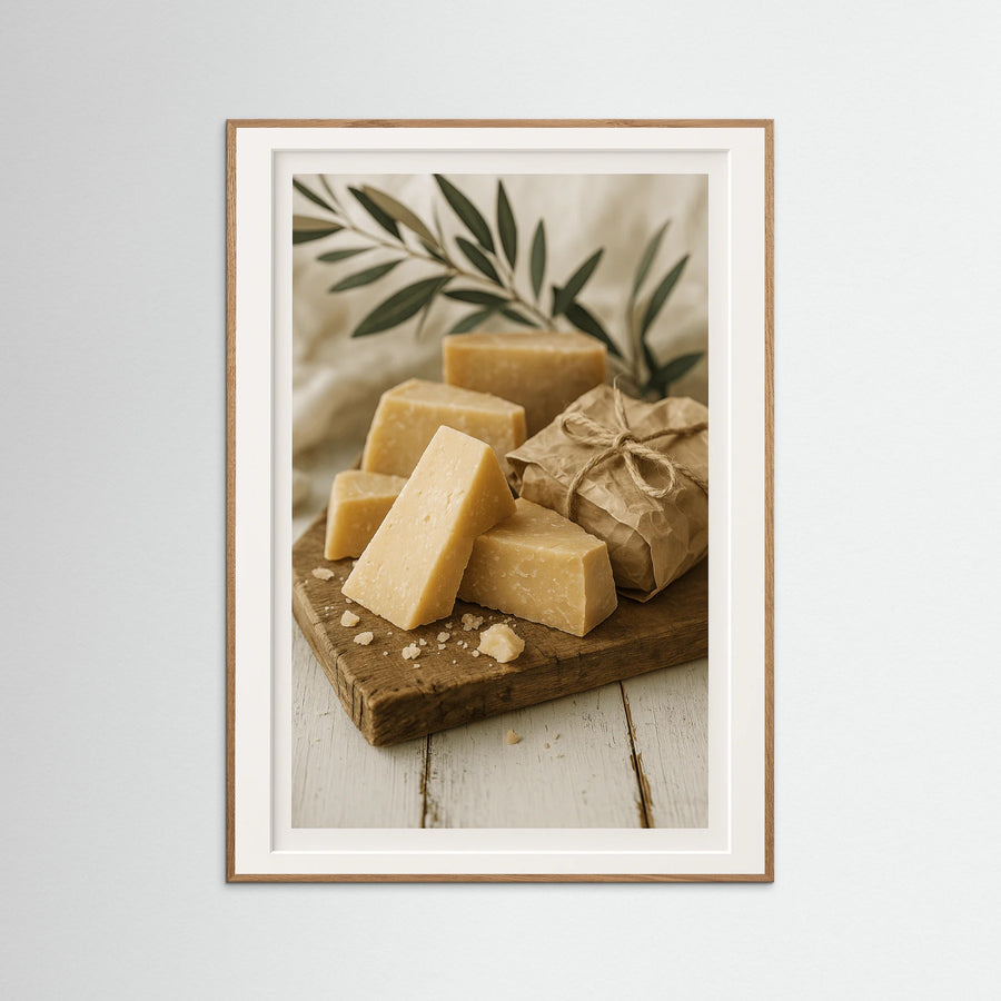 photo Rustic Cheese Display