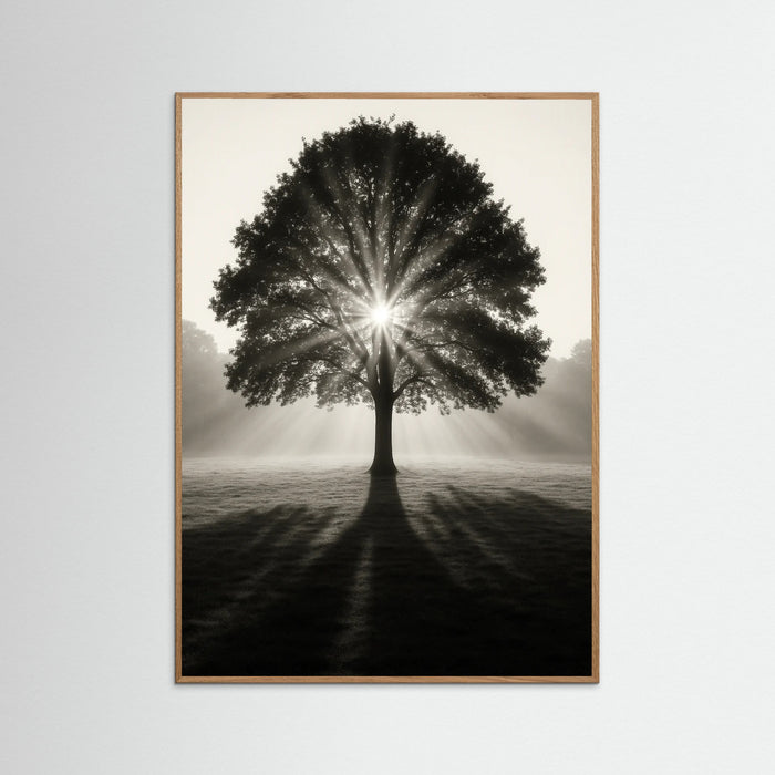Oak Nature photo Sunlit Tree
