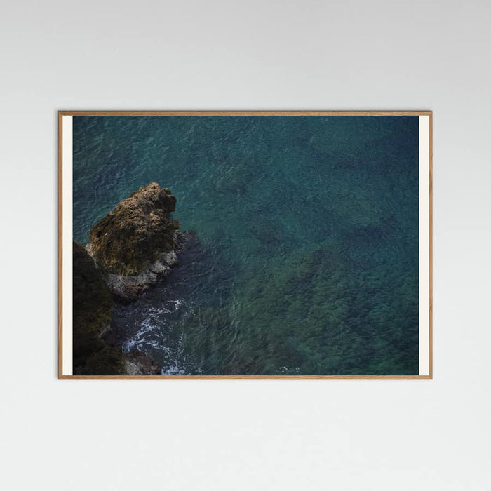 seascape and rocks Poster – plakat og kunsttryk