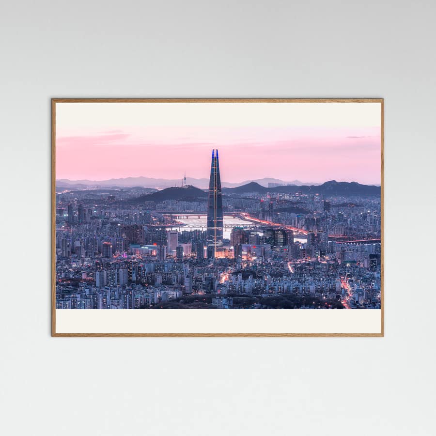 Plakat seoul city