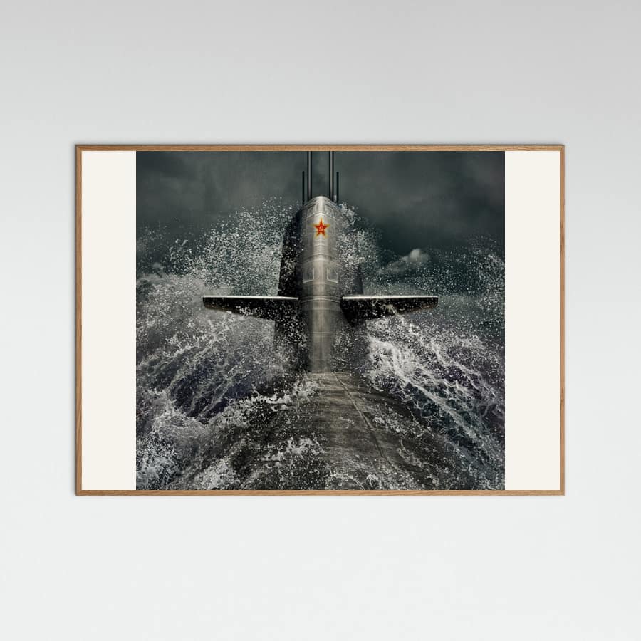 submarine Poster – poster and art print