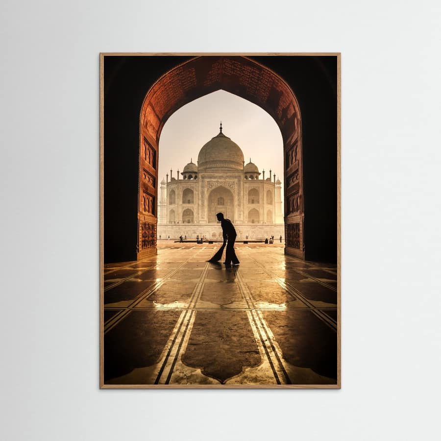 taj mahal cleaner Poster – plakat og kunsttryk