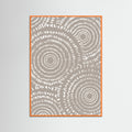 Orange Wood 1075 2x3ratio Poster