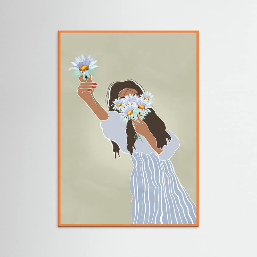 Póster A Bouquet of Daisies – póster e impresión artística