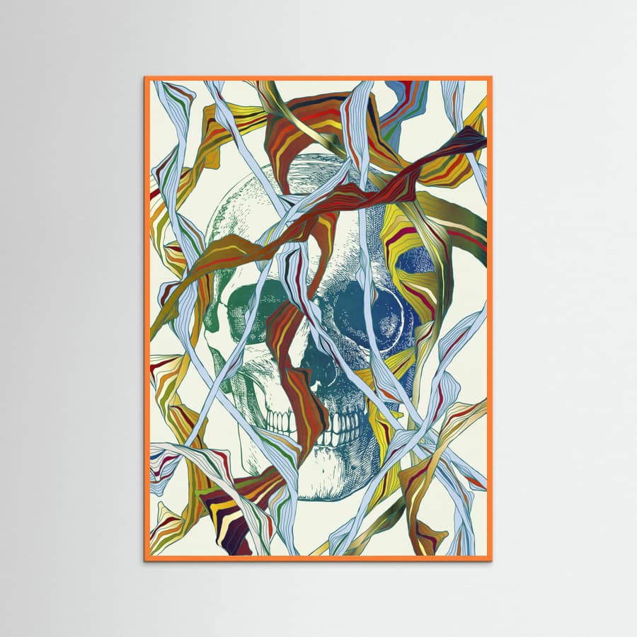 Orange Wood A Brighter Future Poster