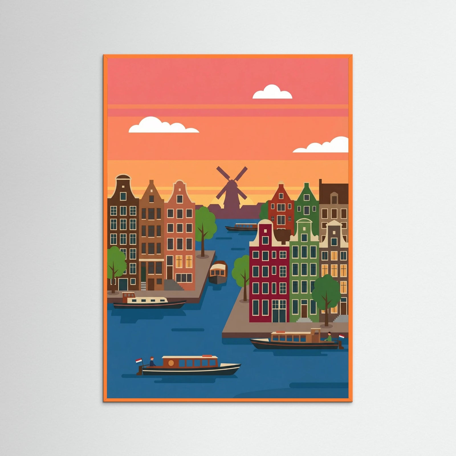 Orange Wood Aarhus Harbour View