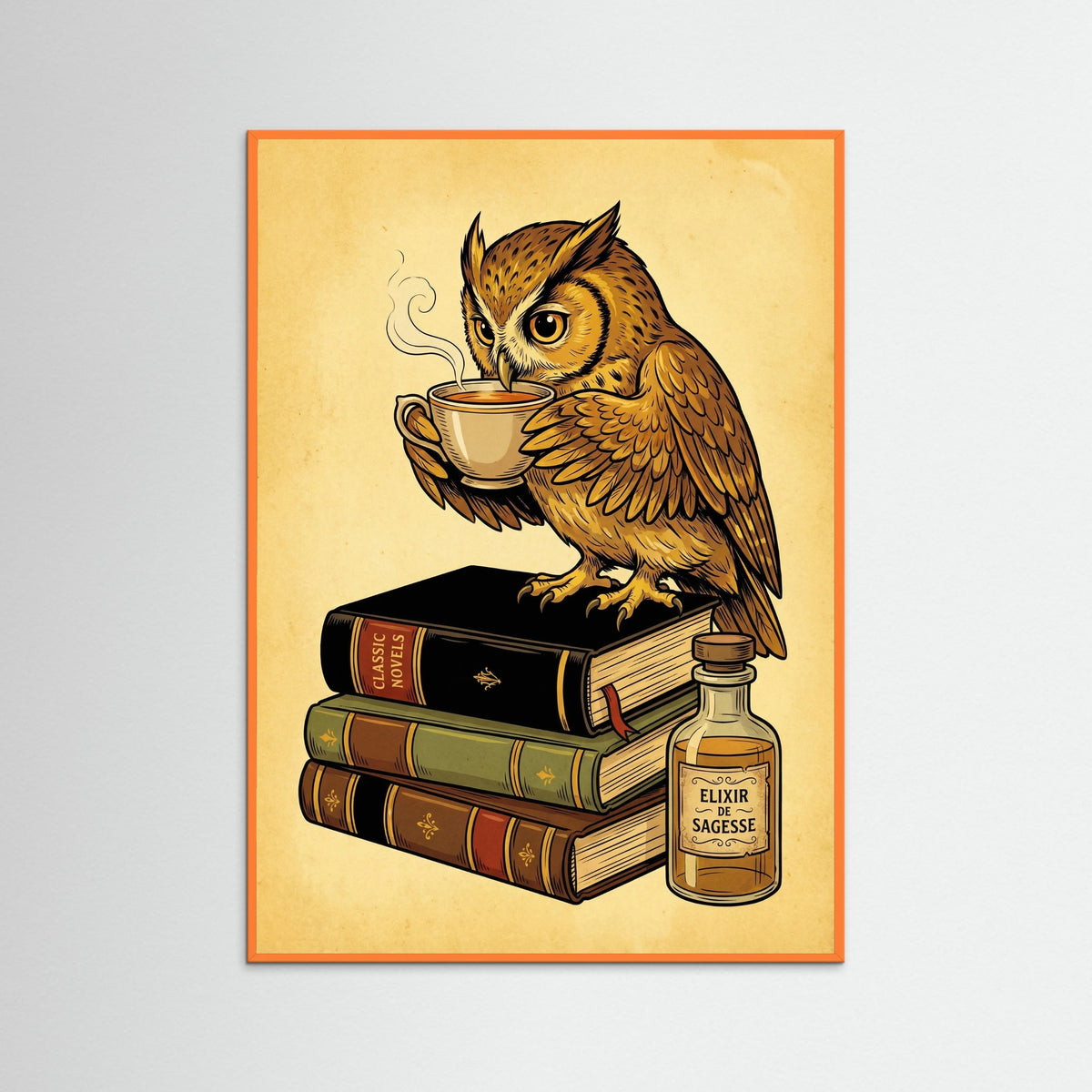 Orange Wood Absinthe Cat