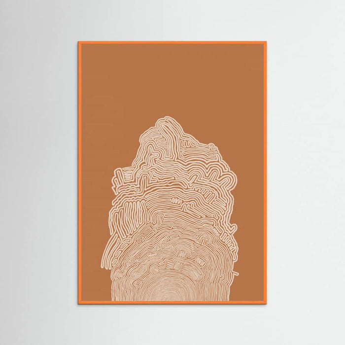 Poster Abstract Brown – poster e stampa artistica