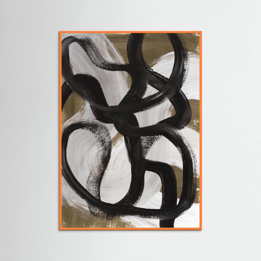 Plakat Abstract Brush Strokes 127X – plakat i druk artystyczny