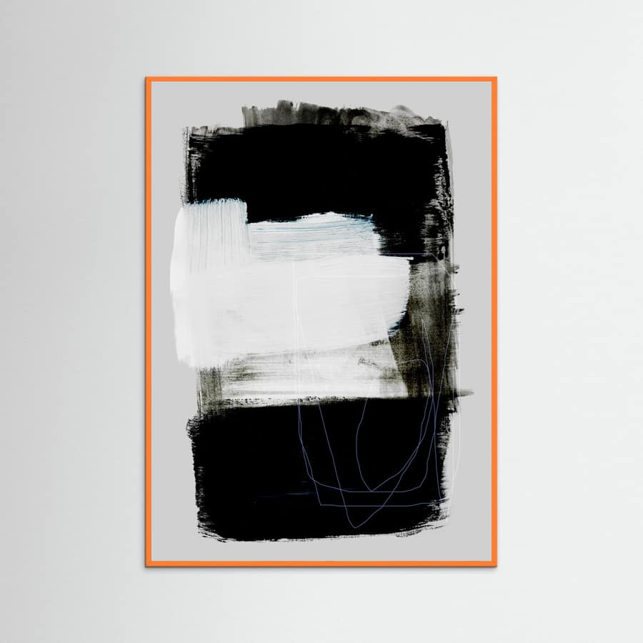 Abstract Brush Strokes 130 Poster – poster och konsttryck