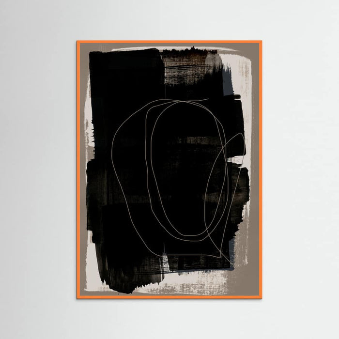 Abstract Brush Strokes 180Z Poster – Poster und Kunstdruck