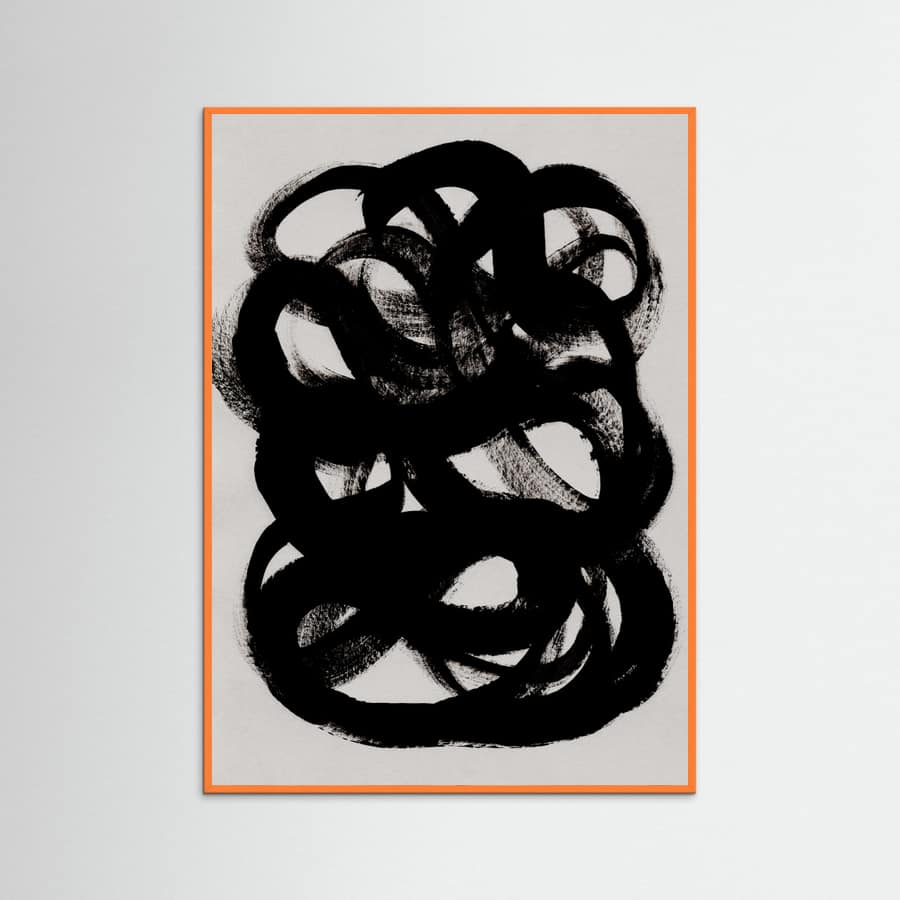 Poster Abstract Brush Strokes 84 – poster e stampa artistica