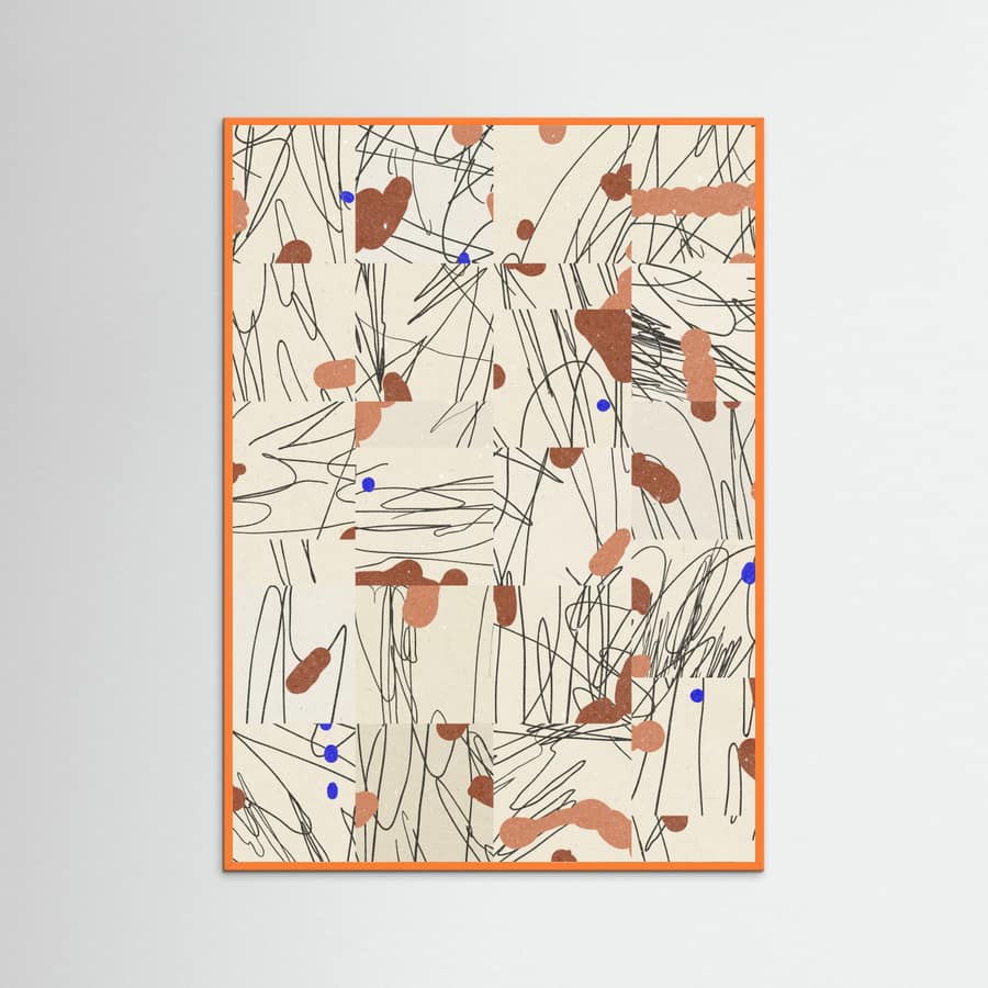 Abstract Composition 2 Poster – poster and art print