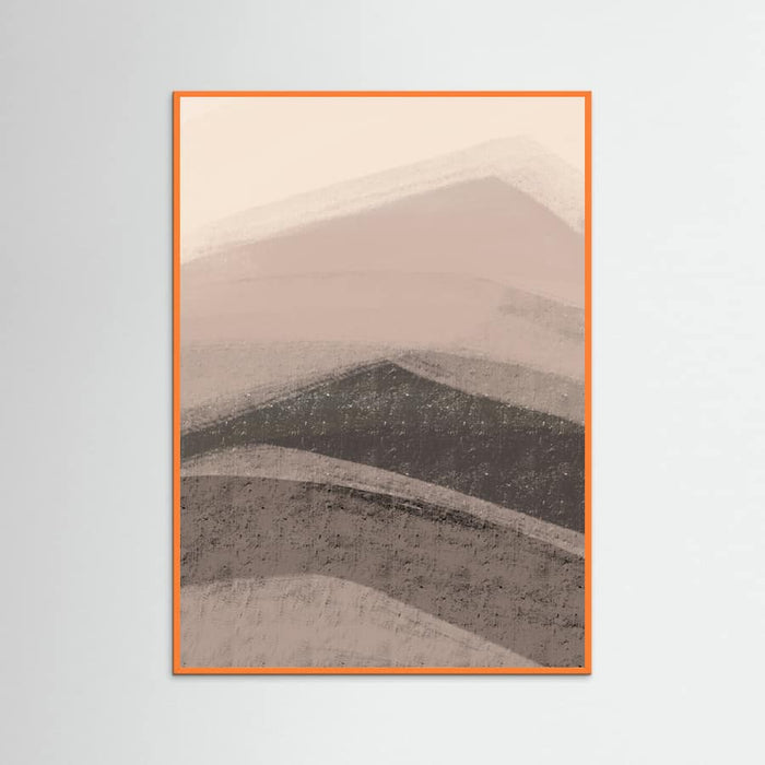 Póster Abstract Mountains – póster e impresión artística