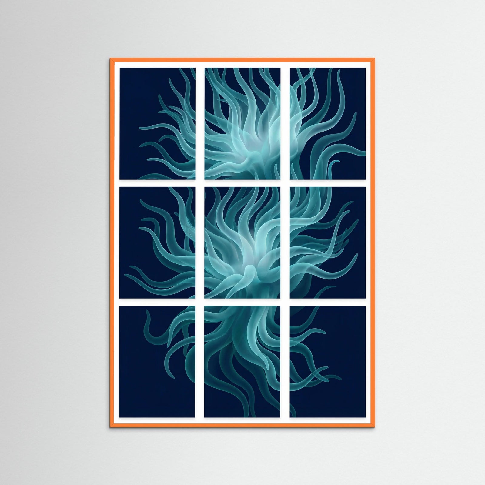 Orange Wood Abyssal Bloom