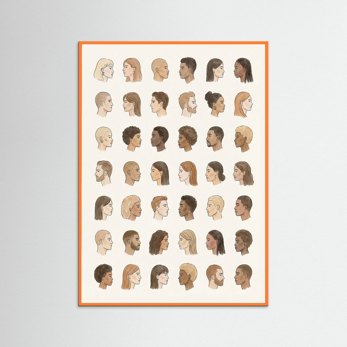 Orange Wood All Welcome Here