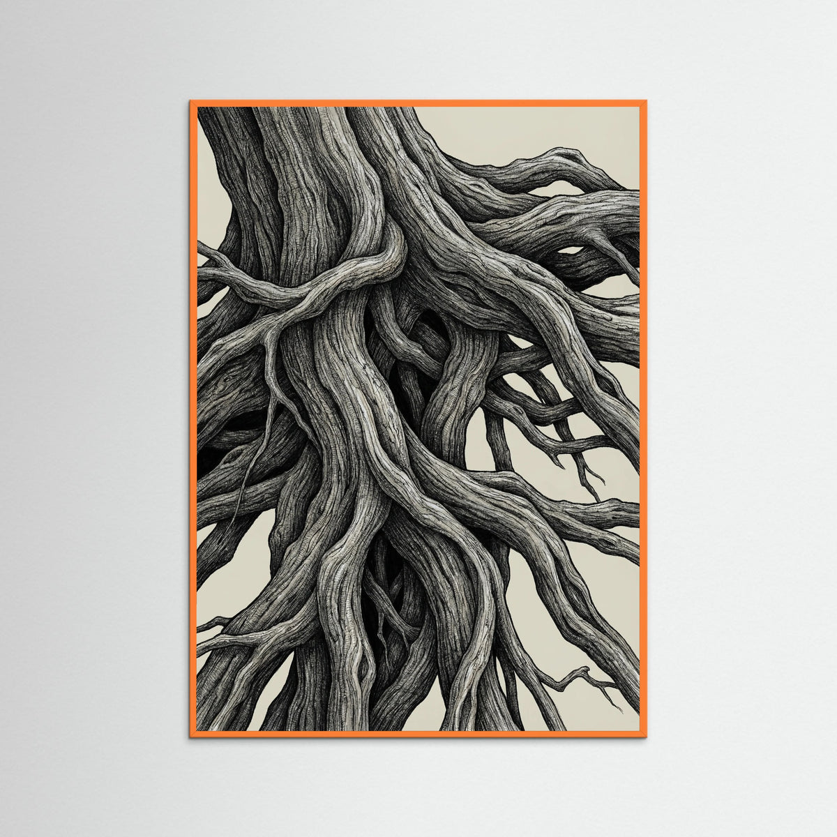 Orange Wood Ancient Grains