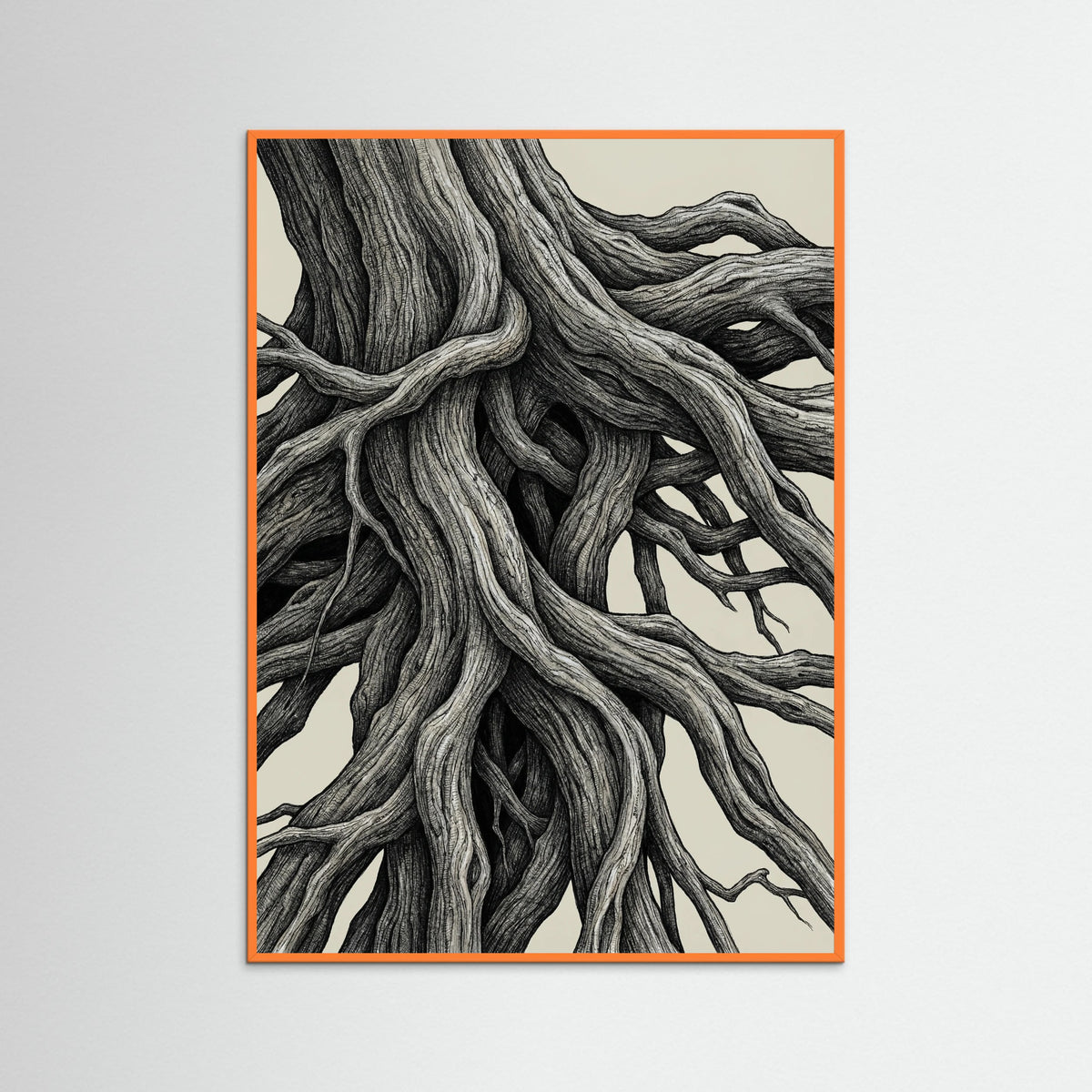 Orange Wood Ancient Grains