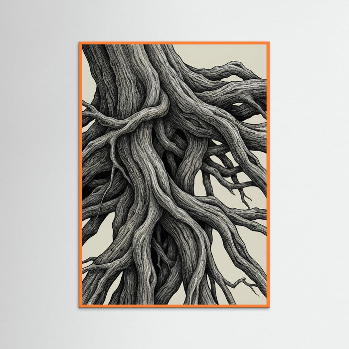 Orange Wood Ancient Grains