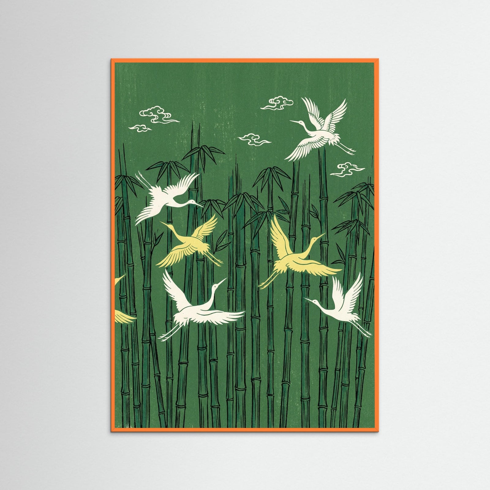 Orange Wood Ancient Green Emblems