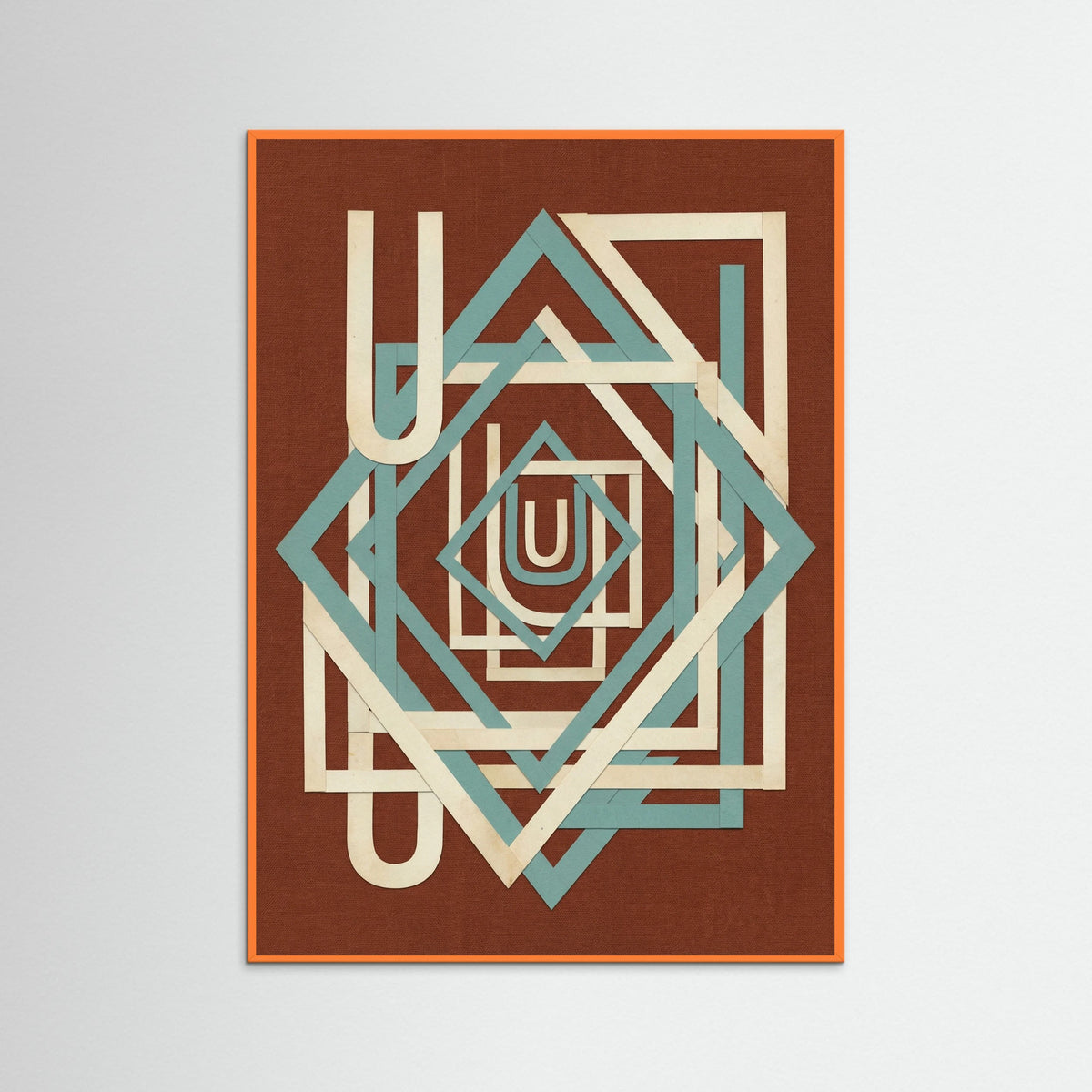 Orange Wood Angular Intersections