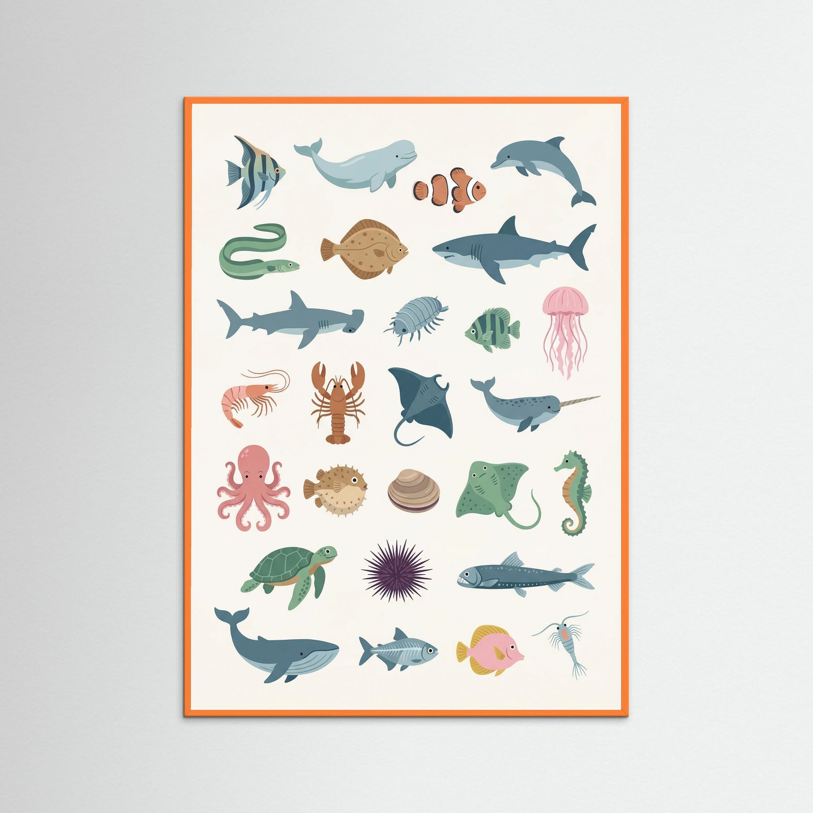 Orange Wood Animal Alphabet Wonders