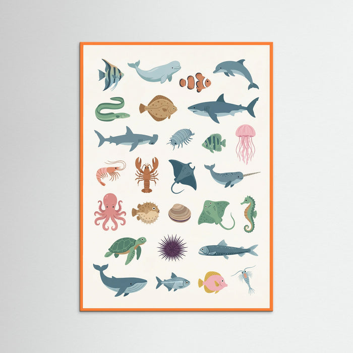 Orange Wood Animal Alphabet Wonders