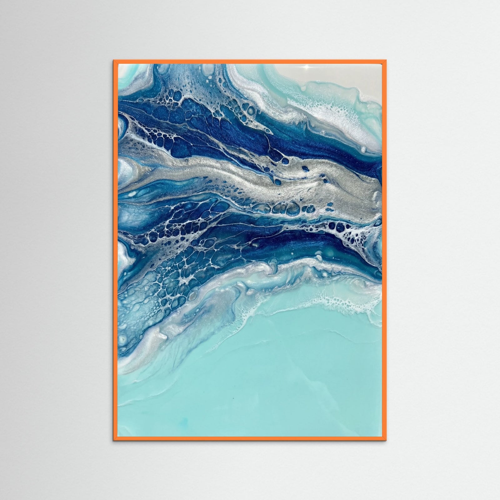 Orange Wood Aqua Current