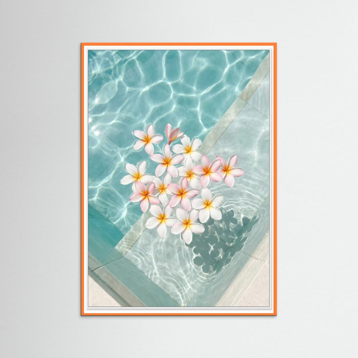 Orange Wood Aqua Serenity
