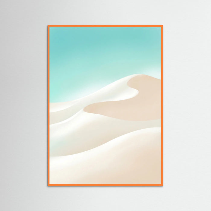 Orange Wood Aqua Shore