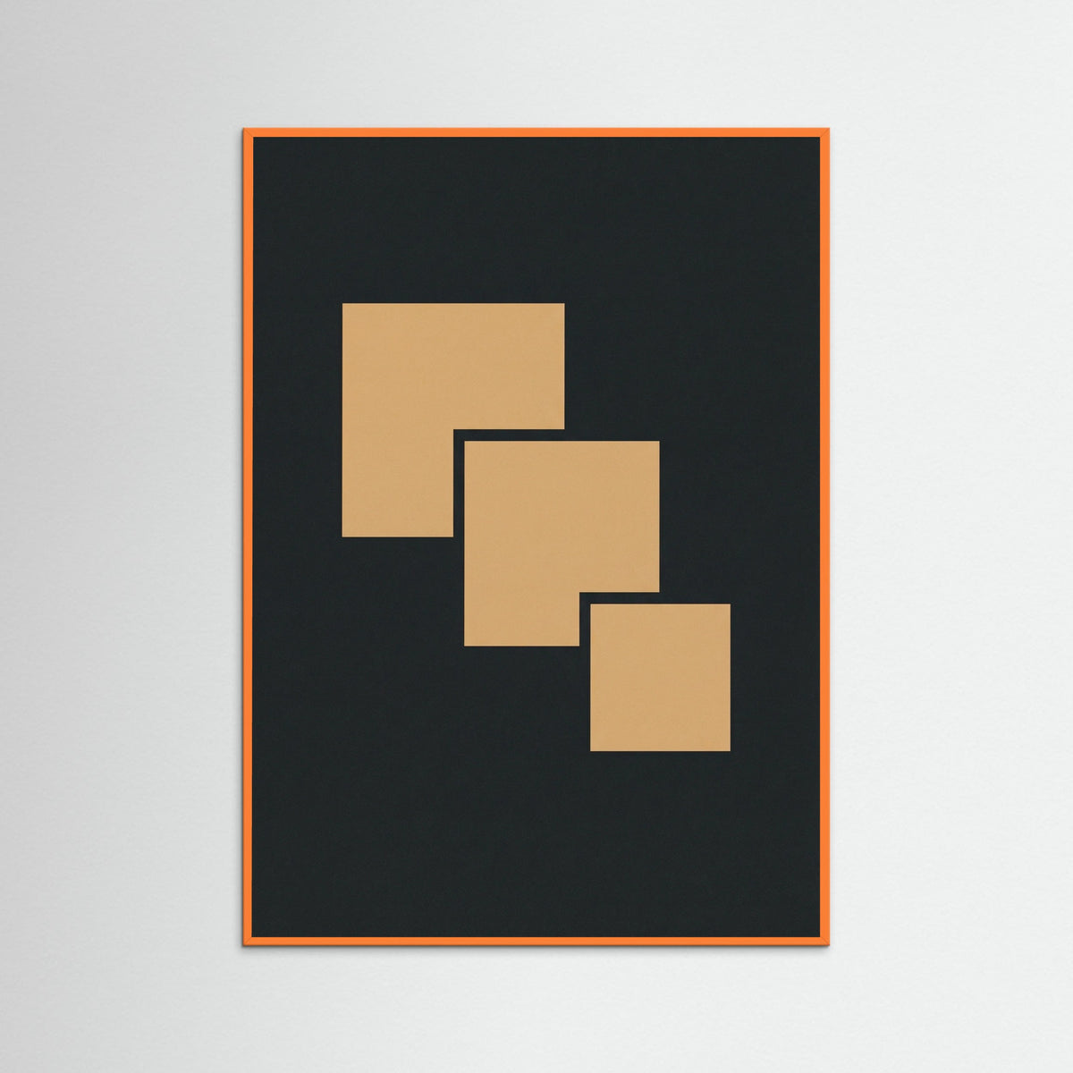 Orange Wood Arched Forms