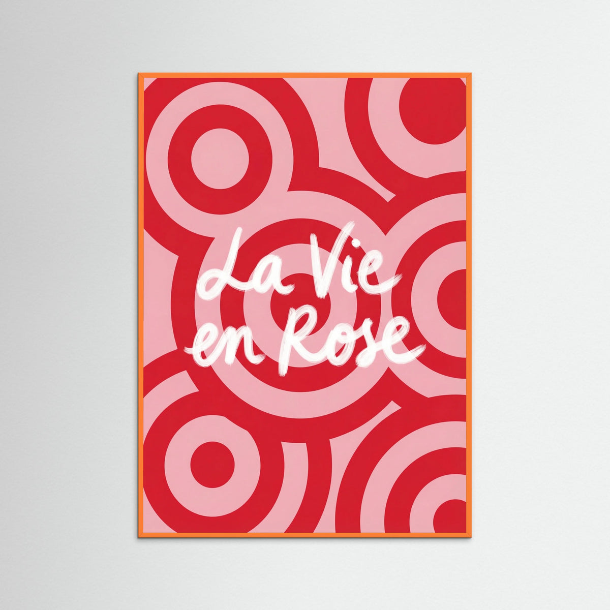 Orange Wood Au Revoir Stripes