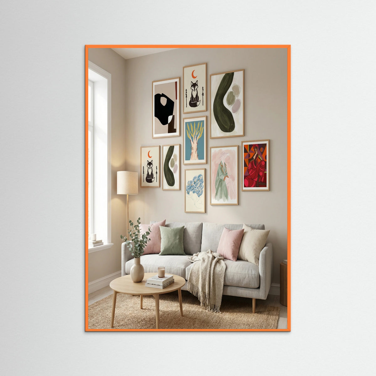 Orange Wood August Spotted Grace