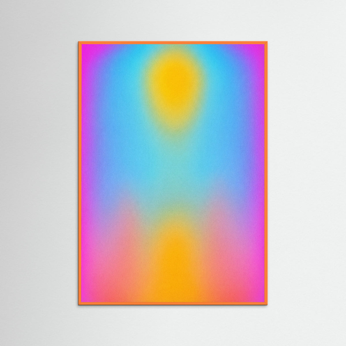 Orange Wood Aura Glow