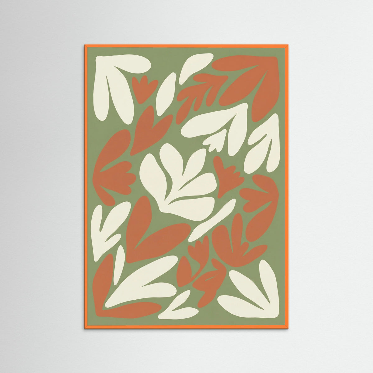 Orange Wood Azure Bloom Dance