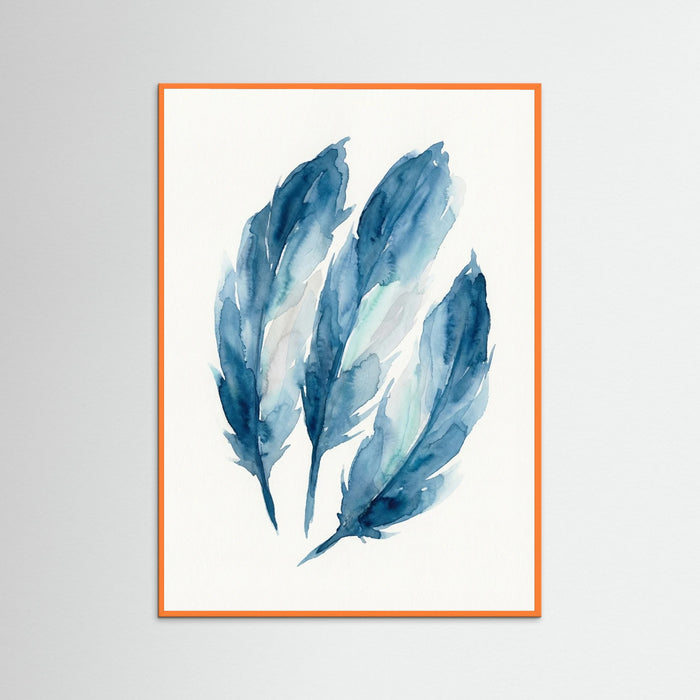 Orange Wood Azure Flow