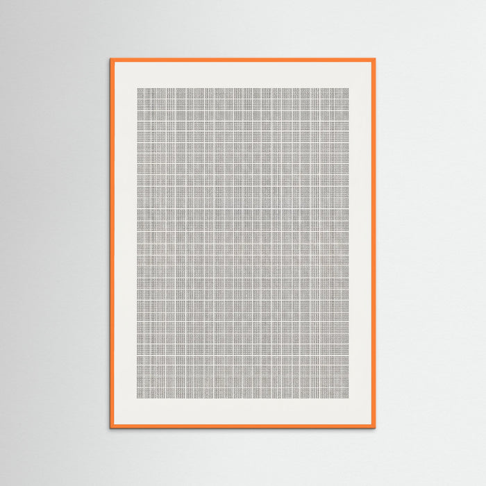 Orange Wood Azure Repetition