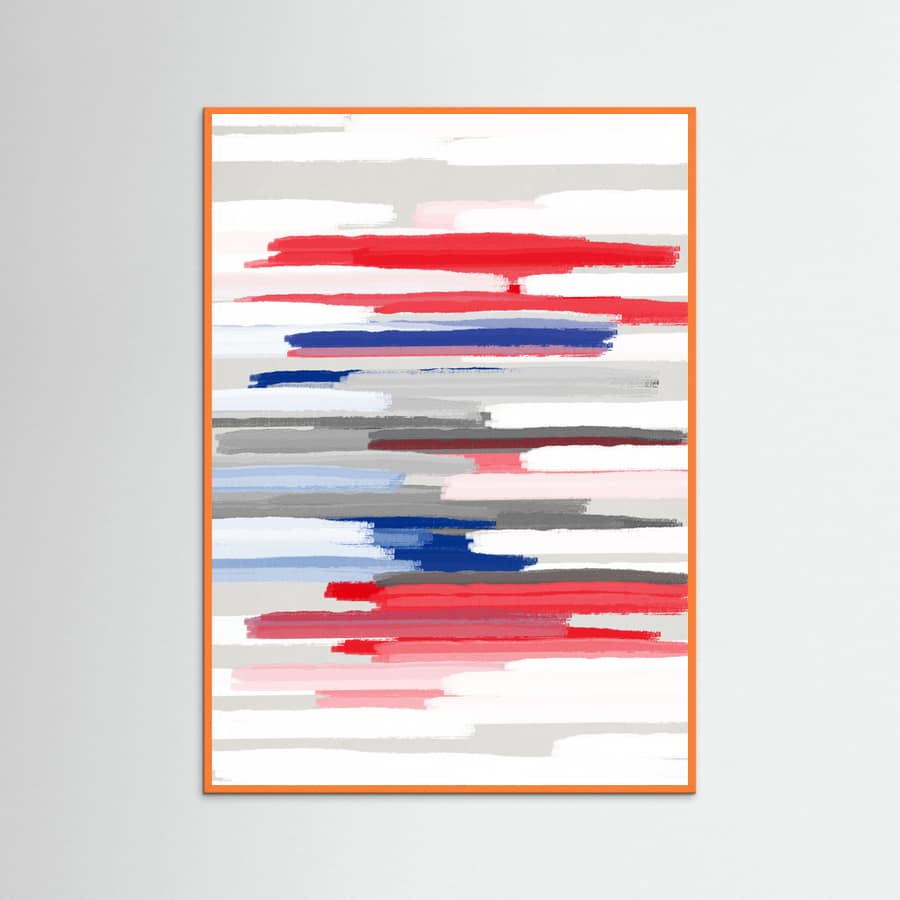 Póster BILLS RED WHITE AND BLUES – póster e impresión artística
