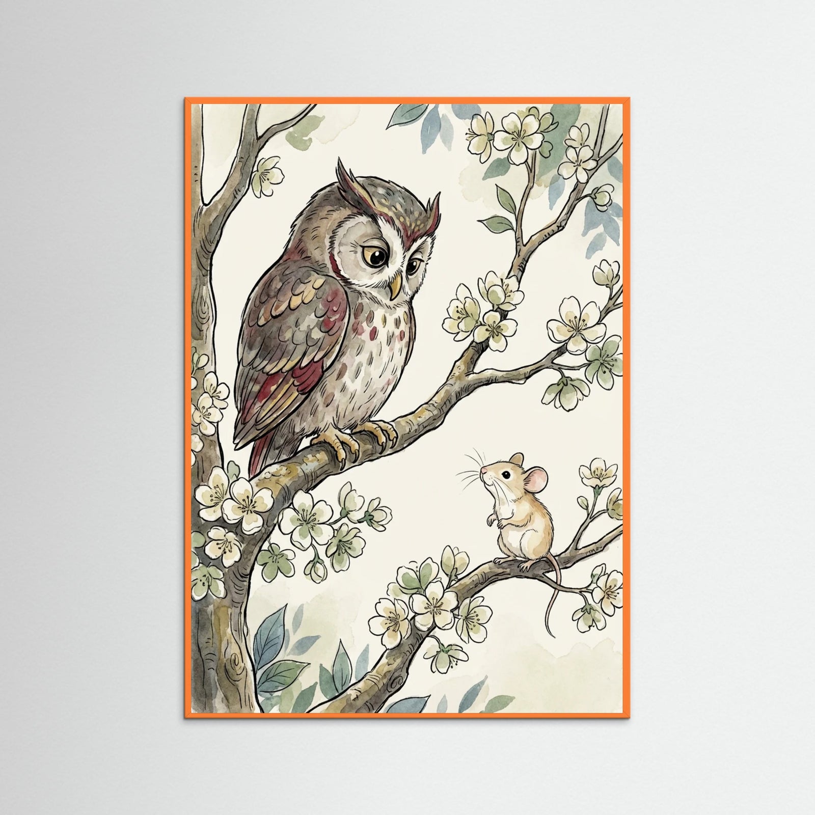 Orange Wood Babars Gentle Reign