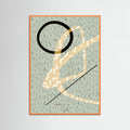 Orange Wood Balancegame(patternline) Poster