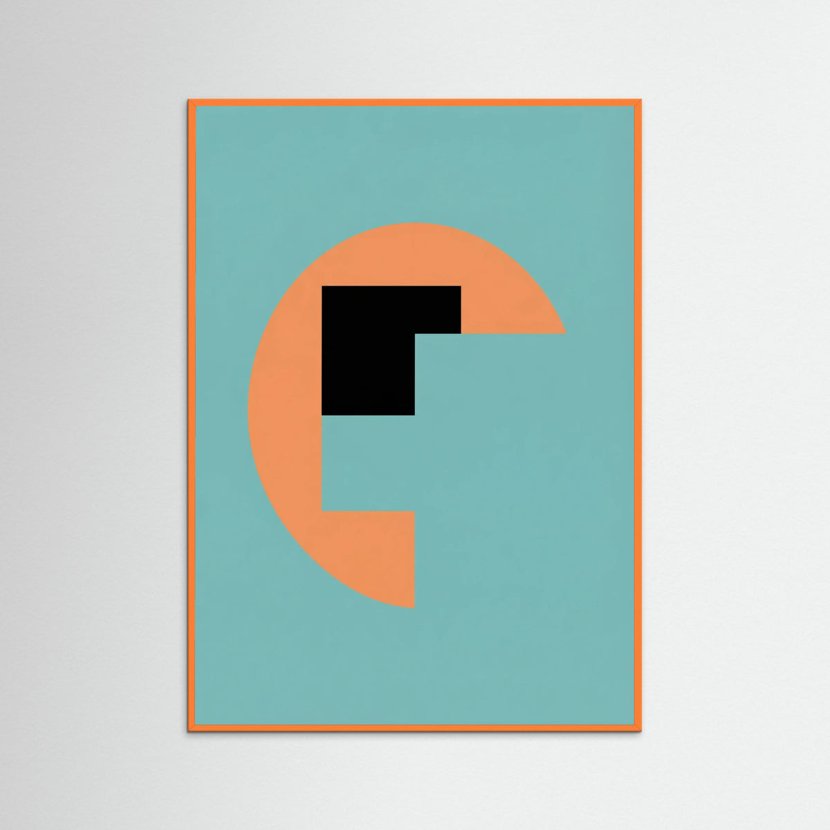 Orange Wood Bauhaus Gaze