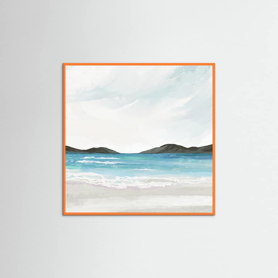 Affiche Beach Oil painting – affiche et impression d’art