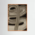 Beige strokes no 4 Poster – Poster und Kunstdruck