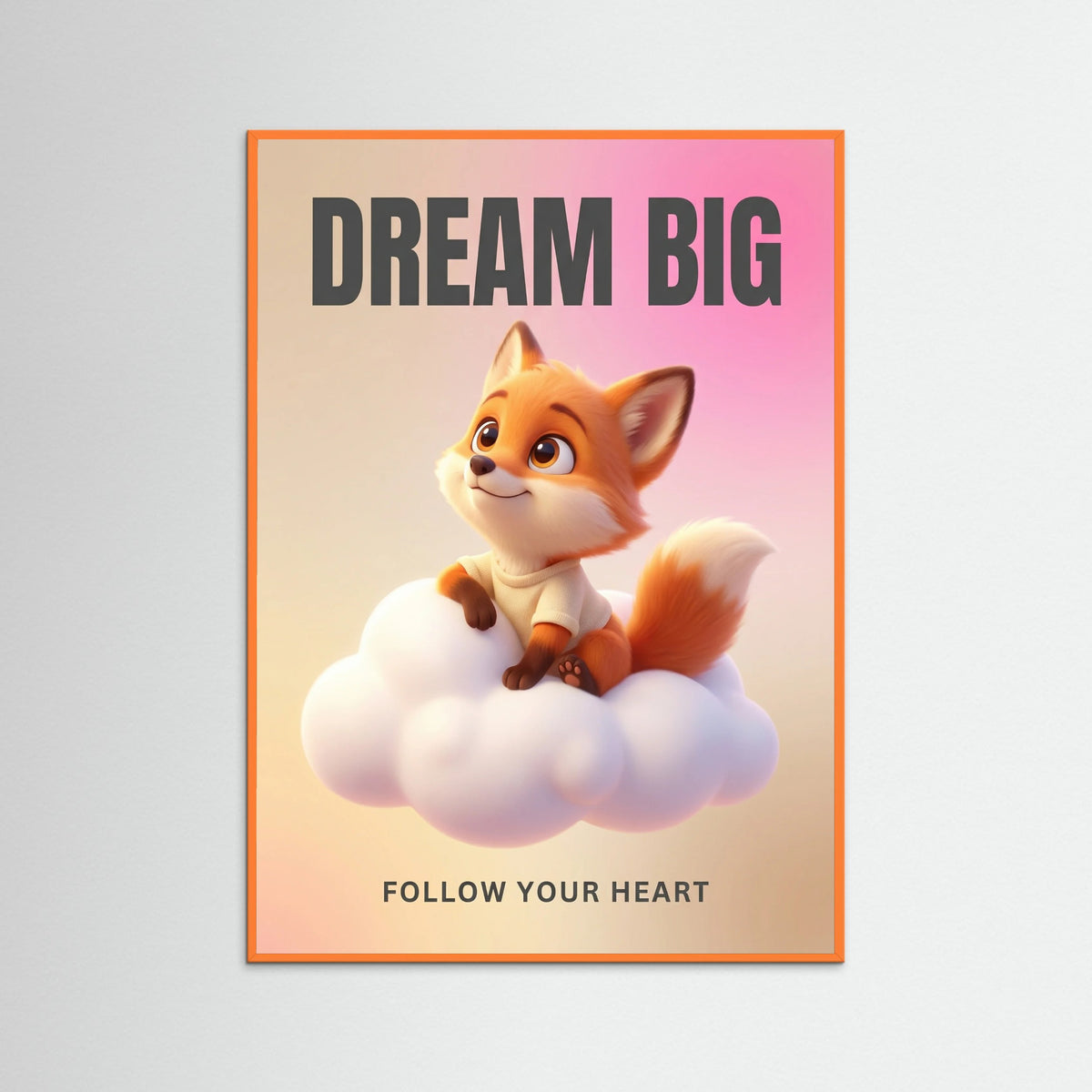 Orange Wood Believe Always